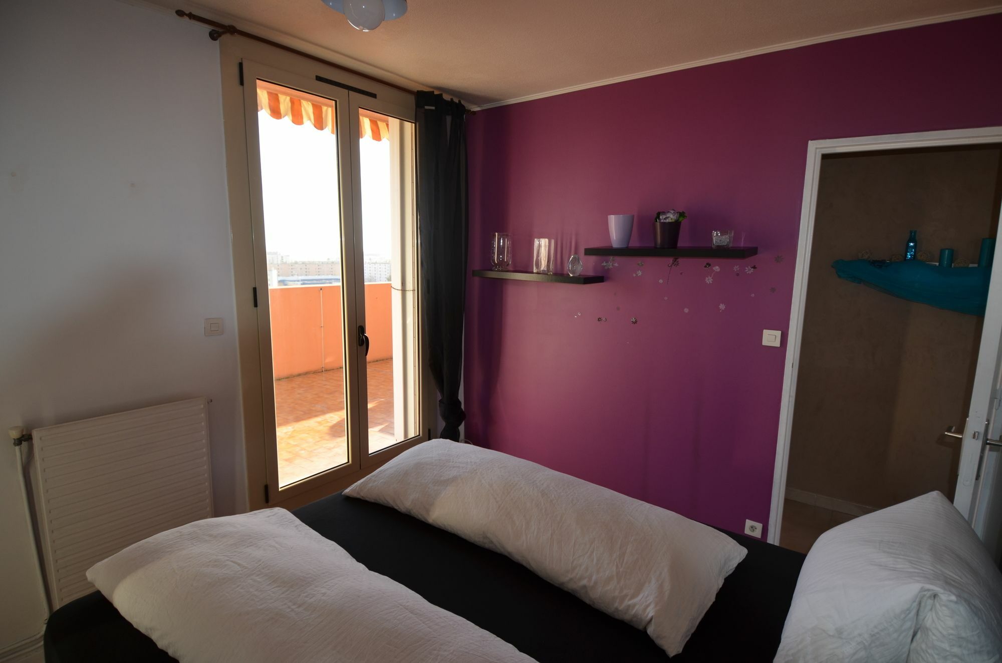 Appartement Rooftop 8 personnes grande terrasse avec parking Quartier Aéroport Niza Exterior foto