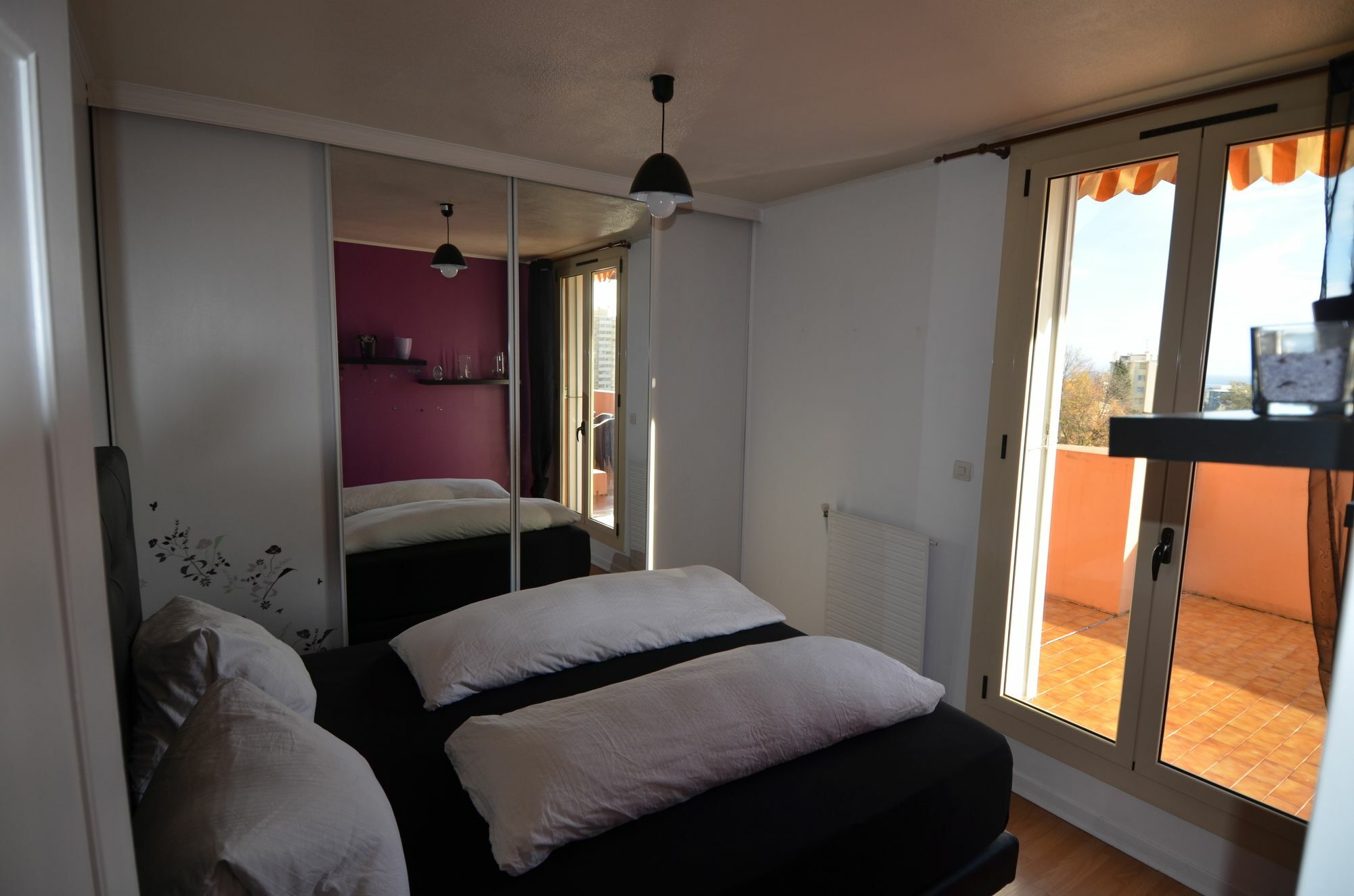 Appartement Rooftop 8 personnes grande terrasse avec parking Quartier Aéroport Niza Exterior foto
